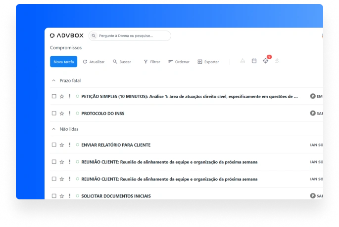 Tela do TaskScore com tarefas, pontuações e prazos